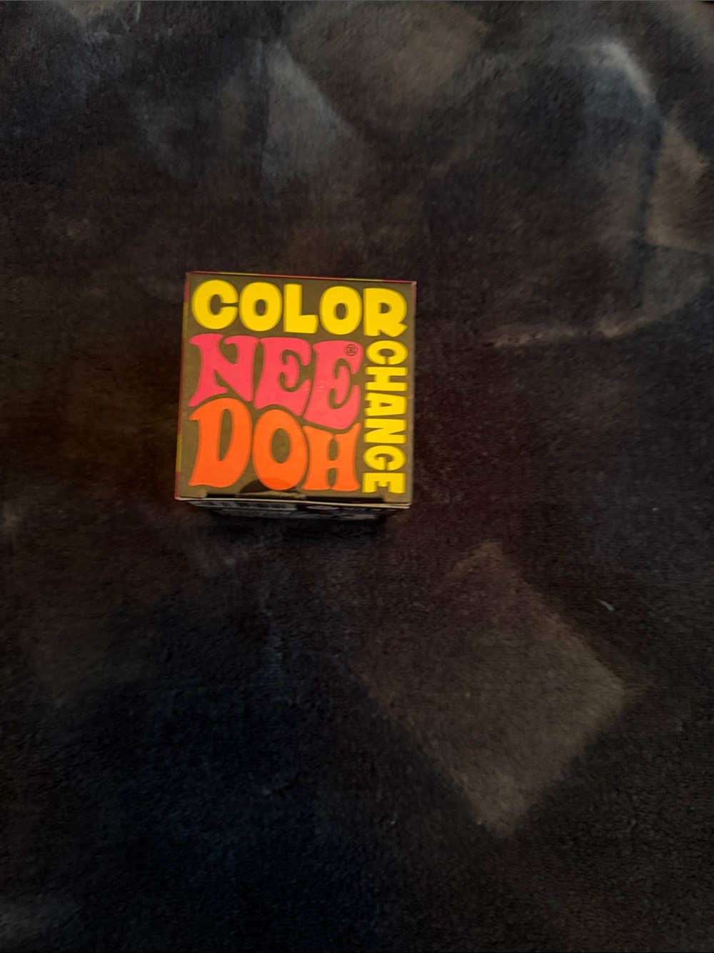 Needoh Color Change ball- Yellow. NIOP